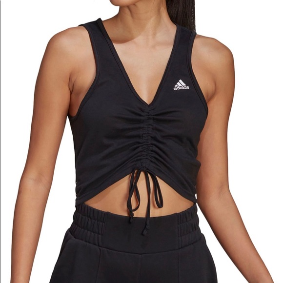 Under Armour Tops - Women's Adidas Hyperglam AEROREADY Cropped Tank